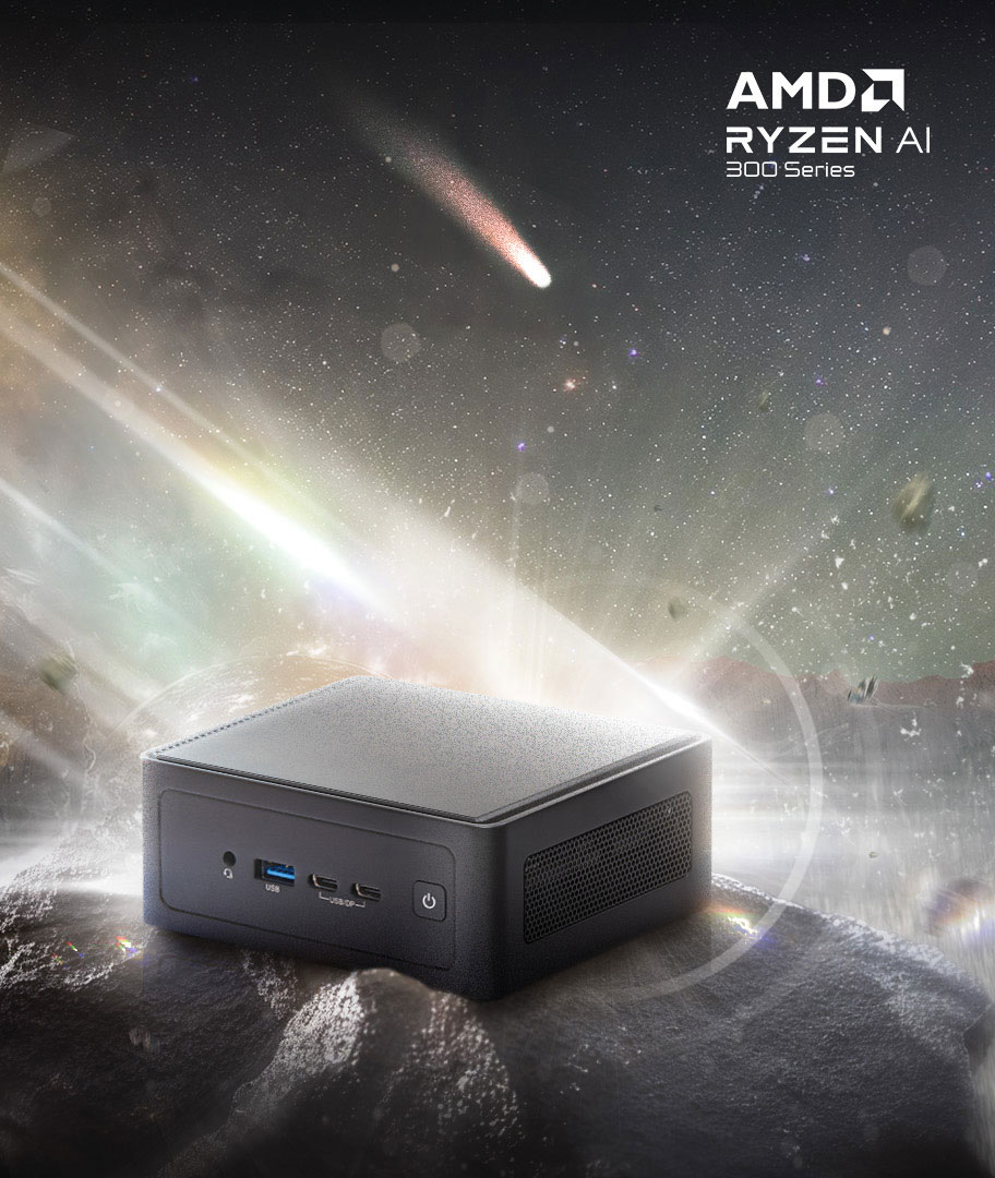 ASRock Industrial 4X4 BOX-AI340 Barebone Systems