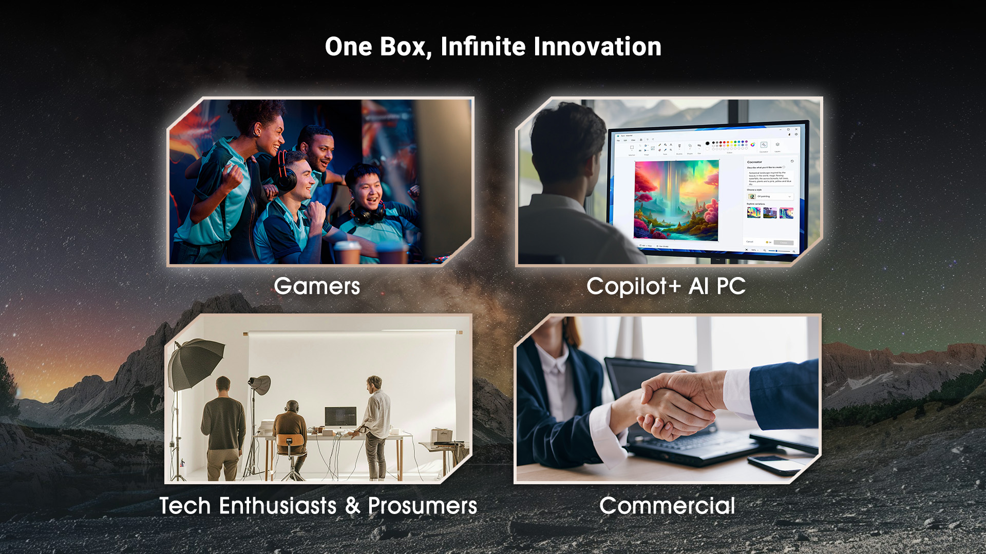 ASRock Industrial 4X4 BOX-AI340 Barebone Systems