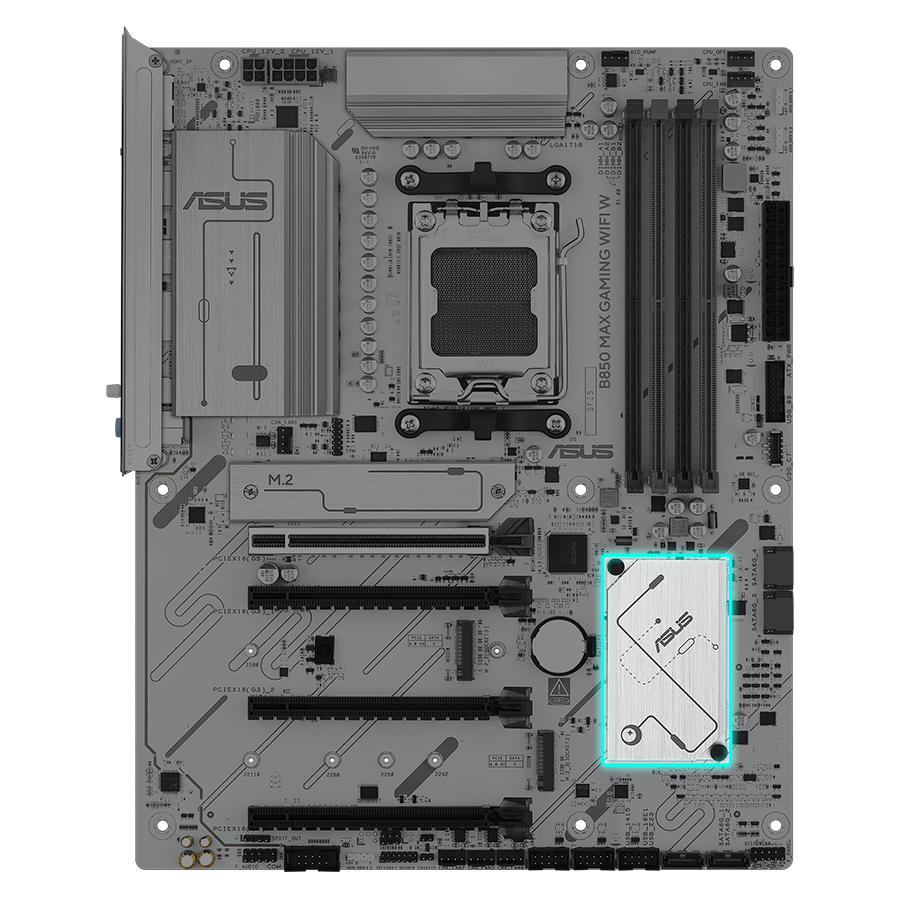 ASUS B850 MAX GAMING WIFI W AMD AM5 ATX Motherboard