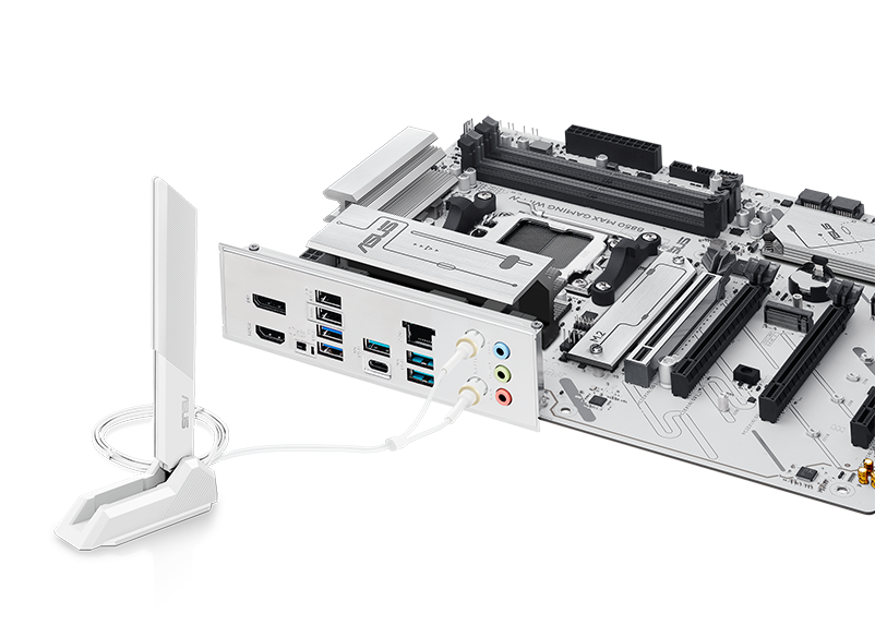 ASUS B850 MAX GAMING WIFI W AMD AM5 ATX Motherboard