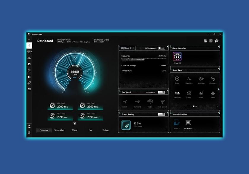 ASUS B850 MAX GAMING WIFI W AMD AM5 ATX Motherboard