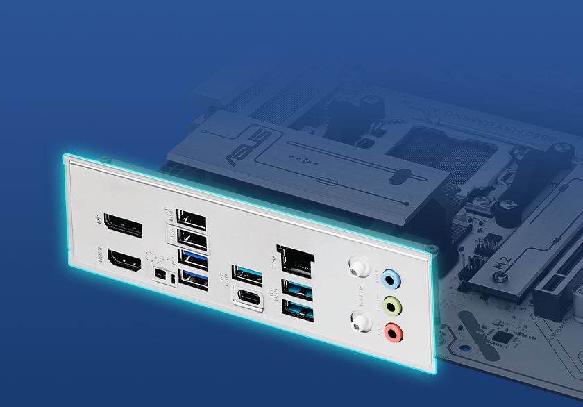 ASUS B850 MAX GAMING WIFI W AMD AM5 ATX Motherboard