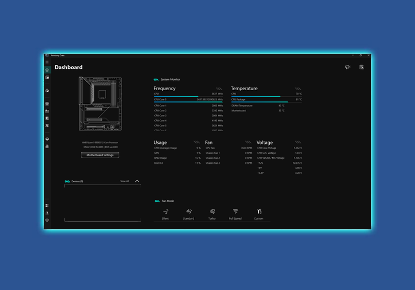 ASUS X870 MAX GAMING WIFI7 Motherboard