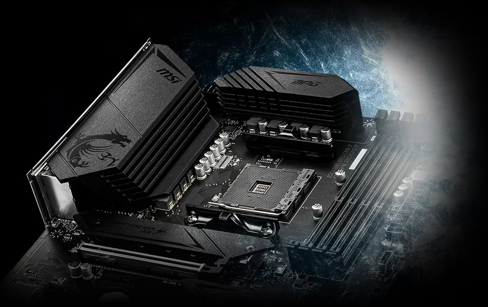  MSI MPG B550 Gaming Plus Computer Gaming Motherboard (AMD AM4,  Ryzen 5000 & 3000 Series, DDR4, PCIe 4.0, SATA 6Gb/s, M.2, USB 3.2 Gen 2,  HDMI/DP, ATX) AMD PC Motherboards (Renewed) : Electronics