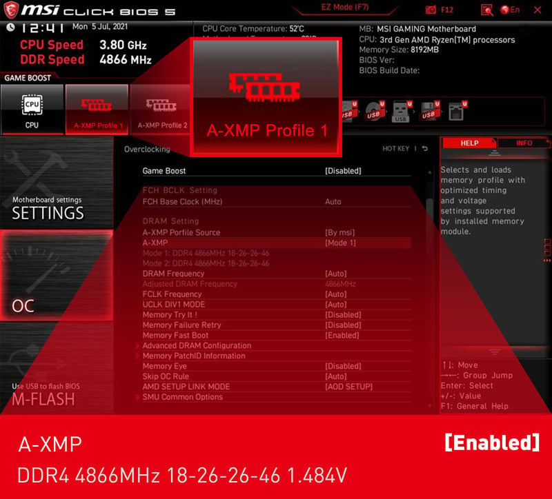 msi B550 Gaming Plus AMD Motherboard