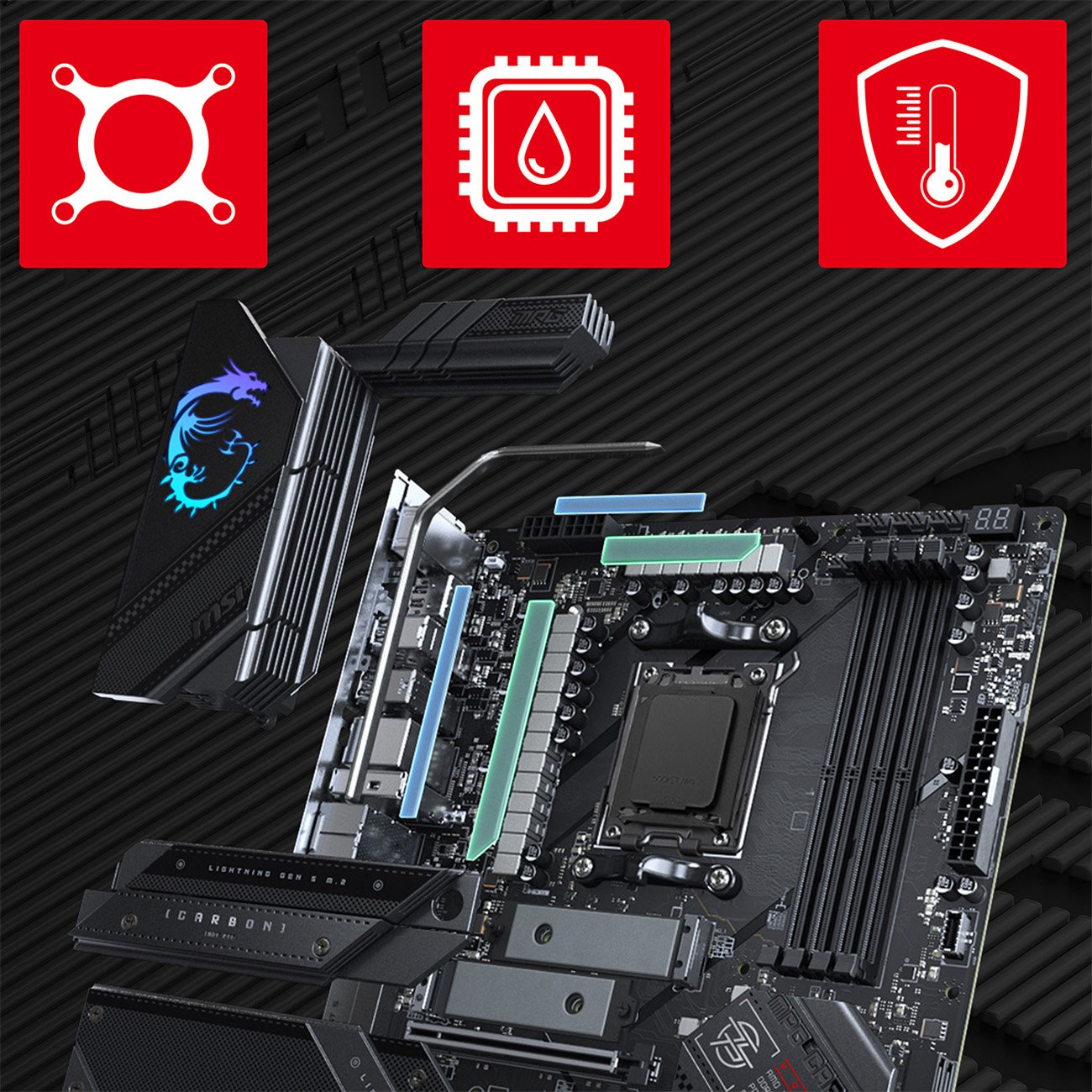 Carte mère MSI X670E GAMING PLUS WIFI –