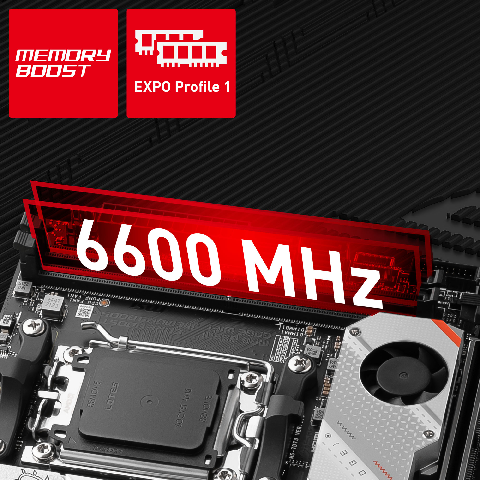 Carte mère MSI MPG B650I Edge WIFI - AM5, Mini-ITX –