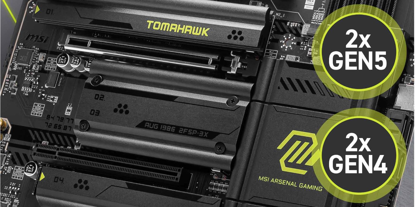 MSI MAG X870 TOMAHAWK WIFI Gaming Motherboard