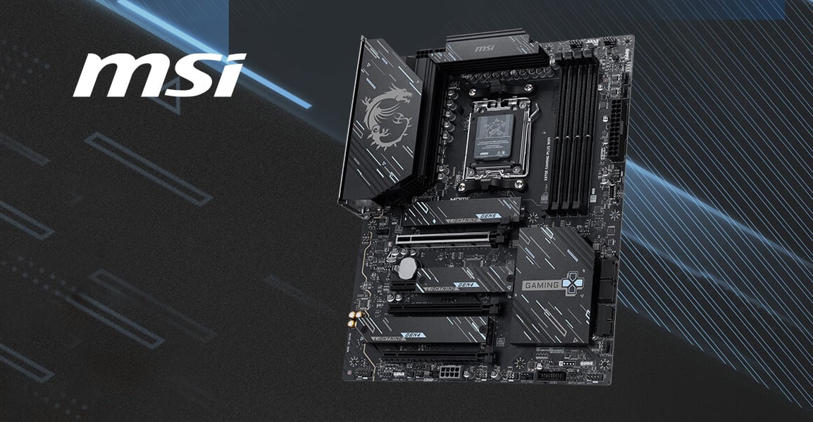 MSI X870E GAMING PLUS WIFI AM5 AMD X870E Motherboard