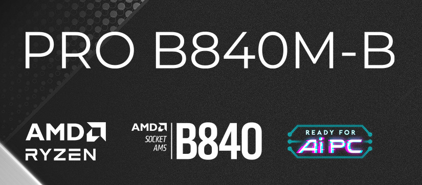 MSI PRO B840M-B Motherboard