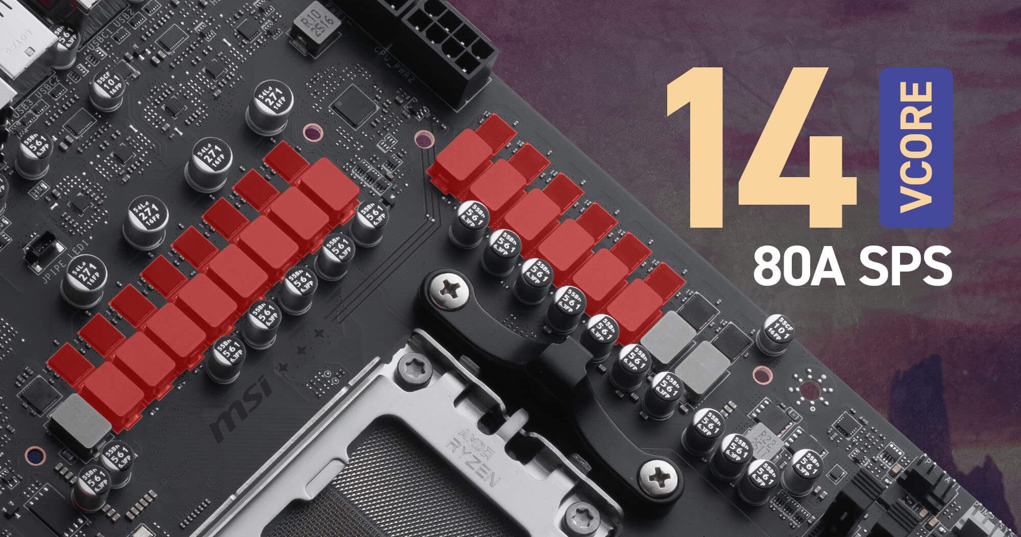MSI B850 MLG EDITION AM5 AMD B850 Motherboard