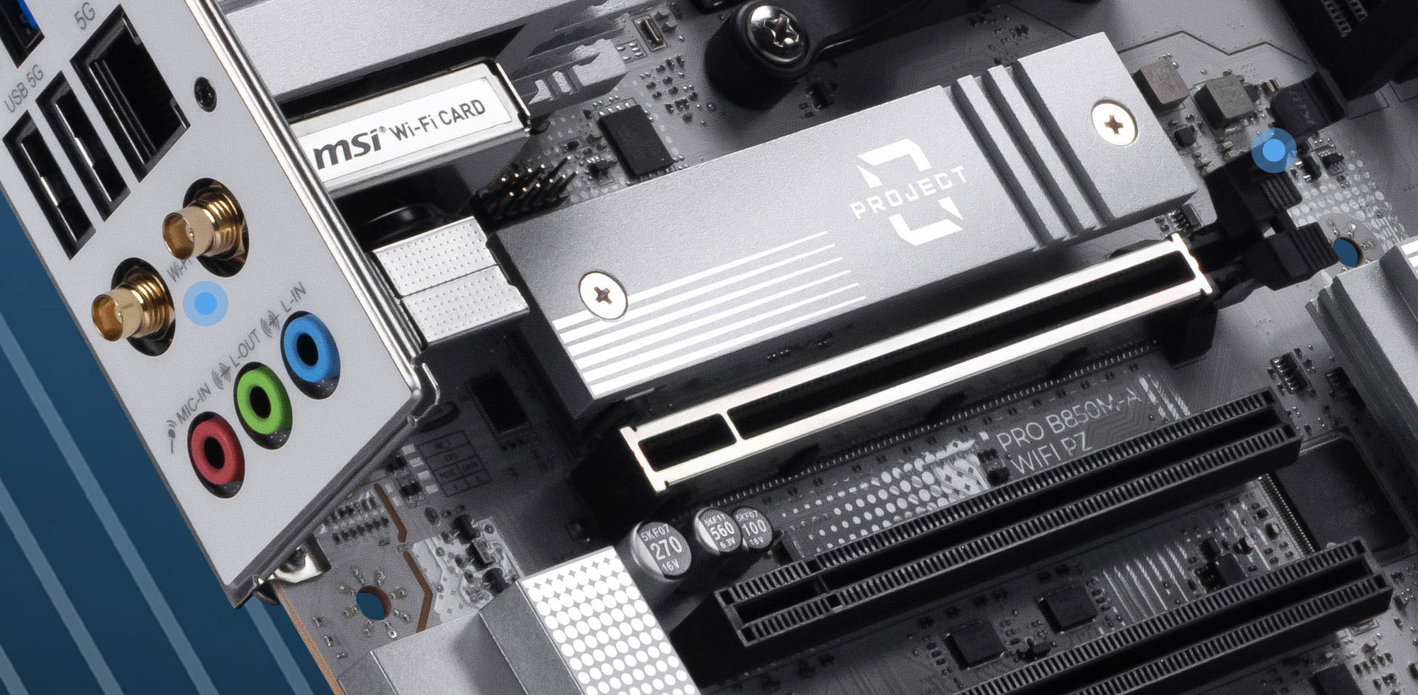 MSI PRO B850M-A WiFi PZ Motherboard