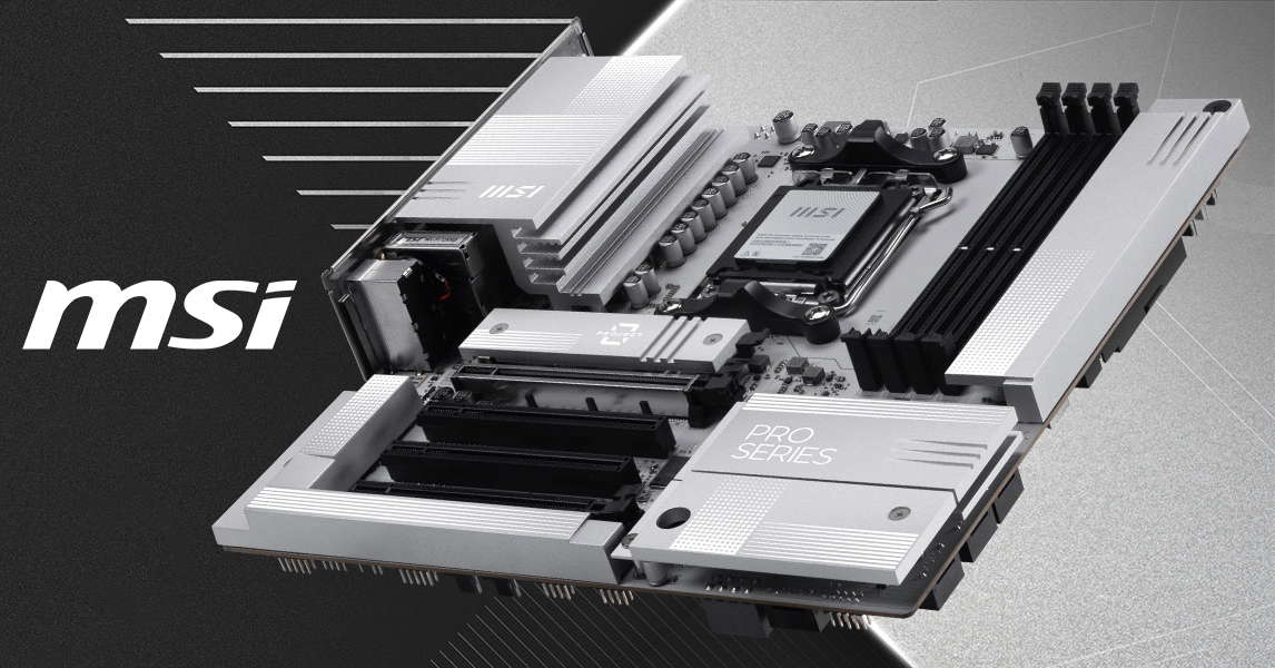 MSI PRO B850M-A WiFi PZ Motherboard
