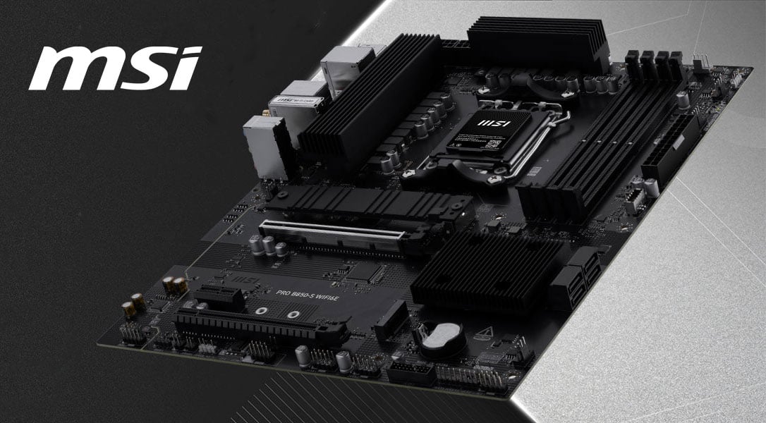 MSI PRO B850-S WIFI6E AM5 AMD B850 Motherboard