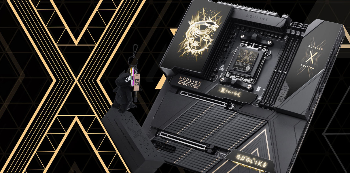 MSI MEG X870E GODLIKE X EDITION AM5 AMD X870E Motherboard