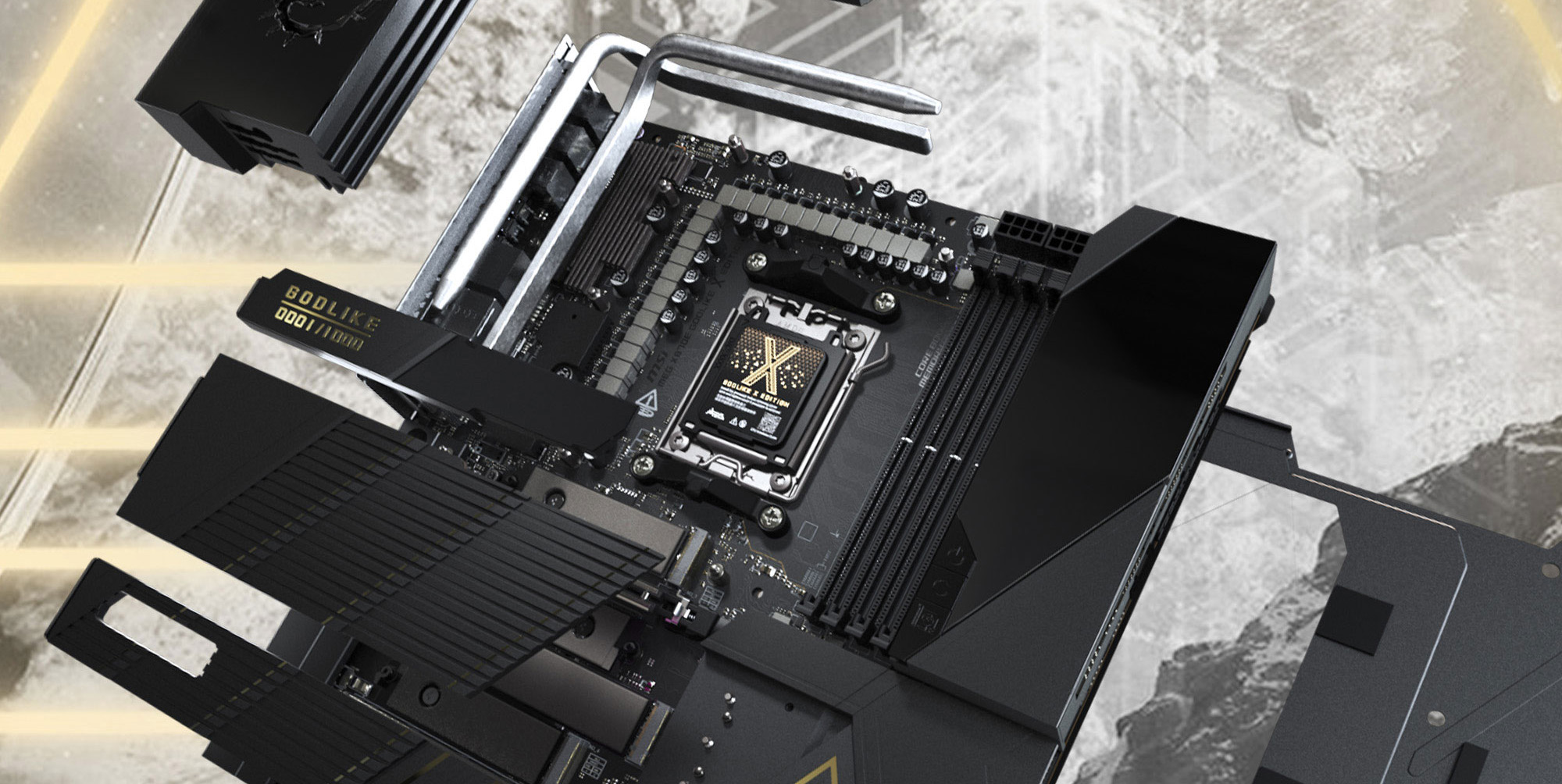 MSI MEG X870E GODLIKE X EDITION AM5 AMD X870E Motherboard