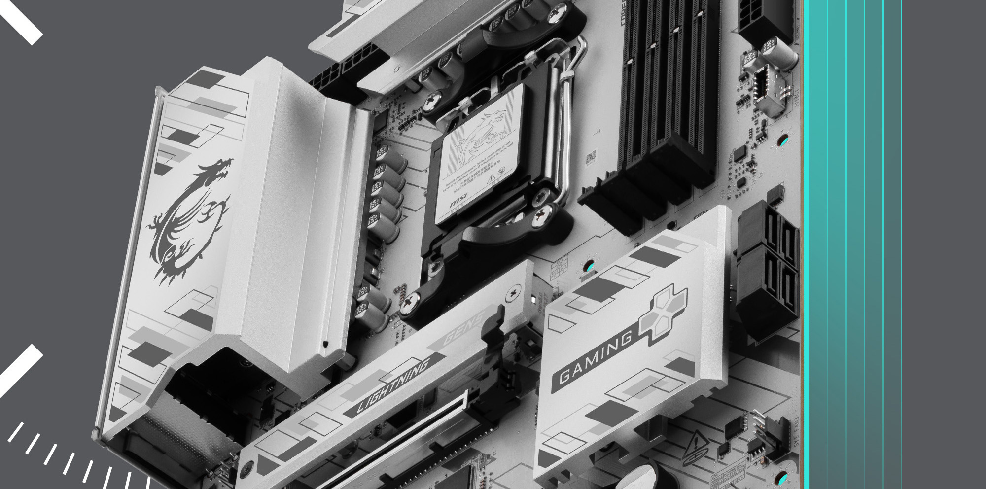 MSI B850 GAMING PLUS WIFI6E AM5 AMD B850 Motherboard