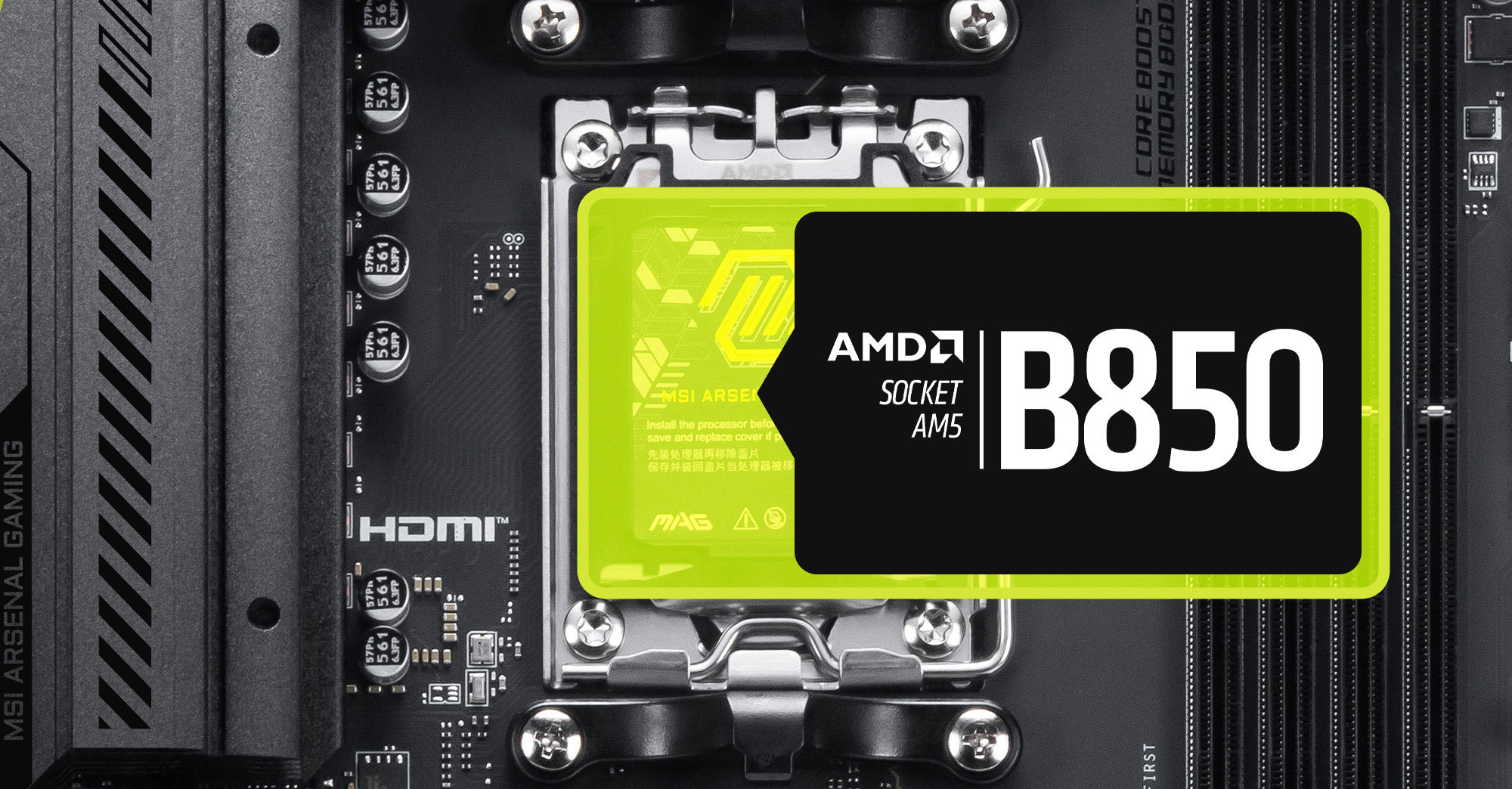 MSI MAG B850 TOMAHAWK WIFI Motherboard