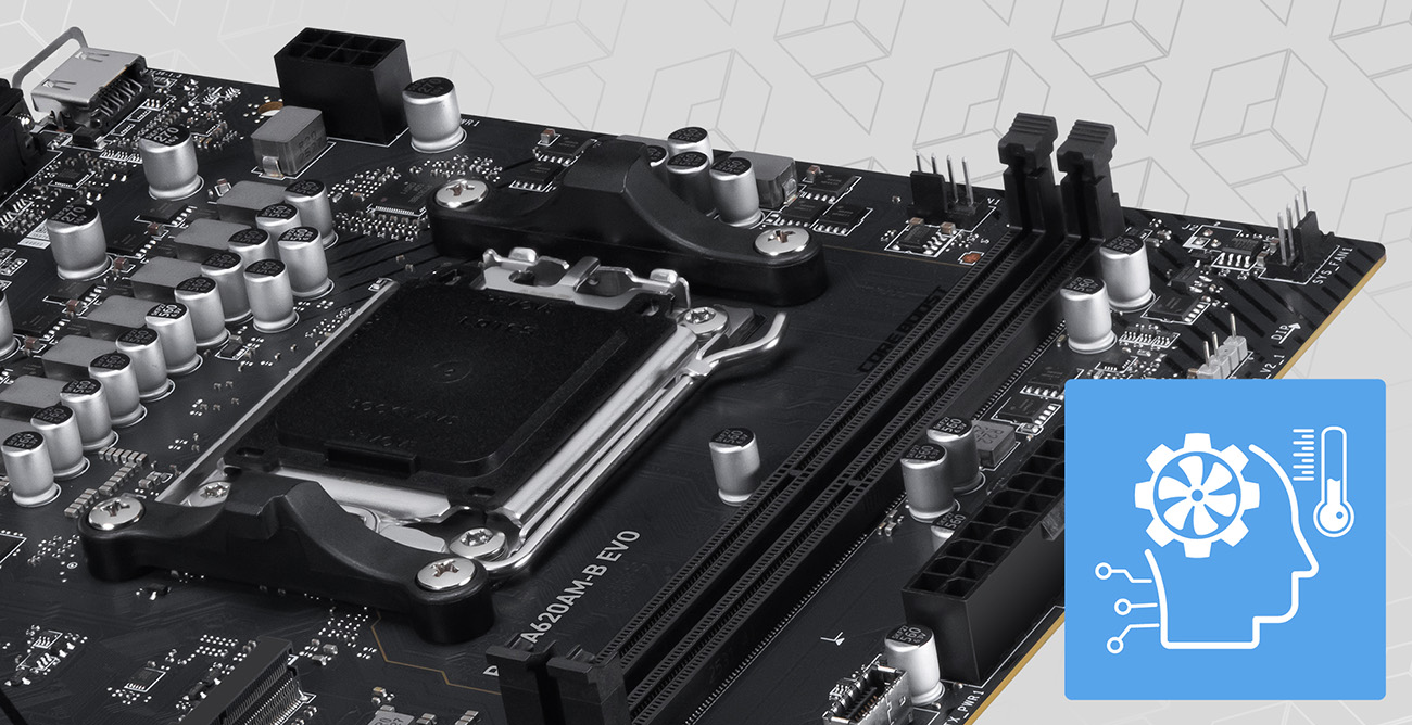 MSI PRO A620AM-B EVO AM5 AMD A620A mATX Motherboard