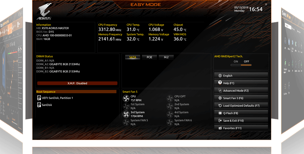 Advanced Mode Gigabyte Aorus X570 Elite Bios Update GIGABYTE B550