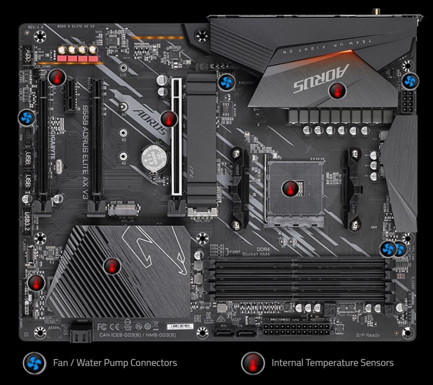 GIGABYTE B550 AORUS ELITE AX V3 Motherboard 