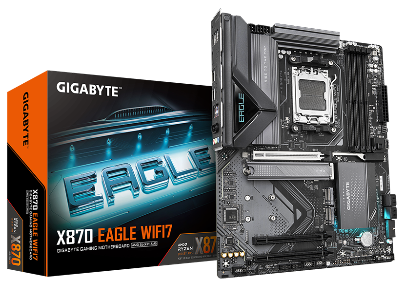 GIGABYTE X870 EAGLE WIFI7 AM5 LGA 1718  MOTHERBOARD