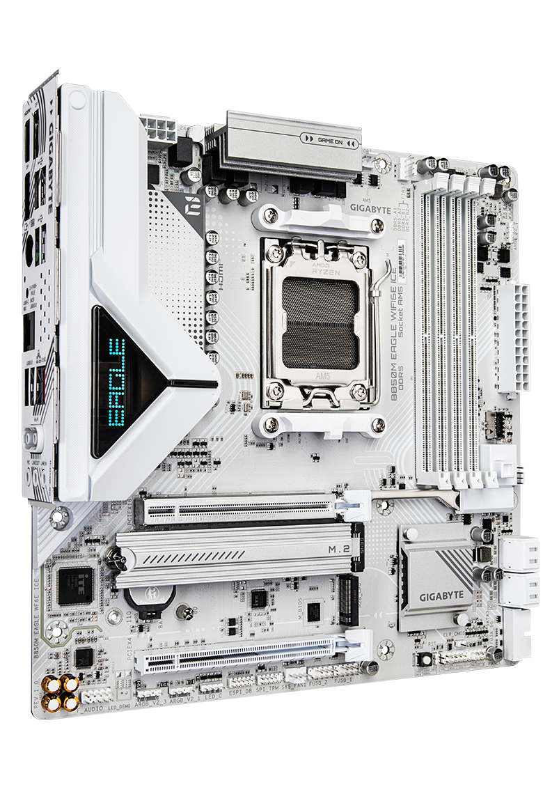 GIGABYTE B850M EAGLE WIFI6E ICE AMD AM5 Motherboard