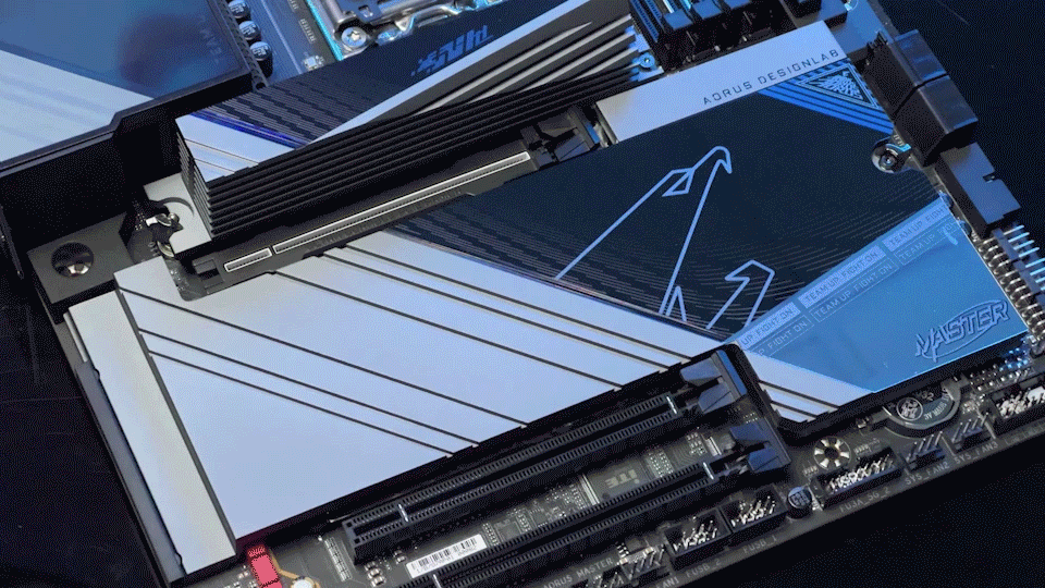 GIGABYTE X870E AORUS MASTER X3D ICE AM5 AMD X870E ATX Motherboard