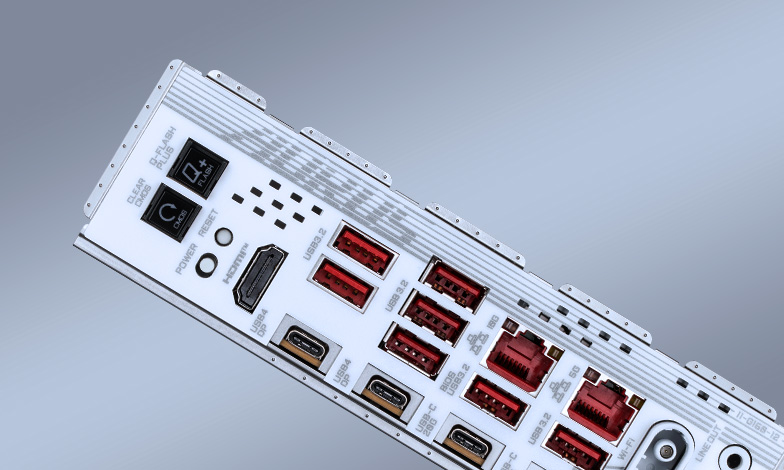 GIGABYTE X870E AORUS MASTER X3D ICE AM5 AMD X870E ATX Motherboard