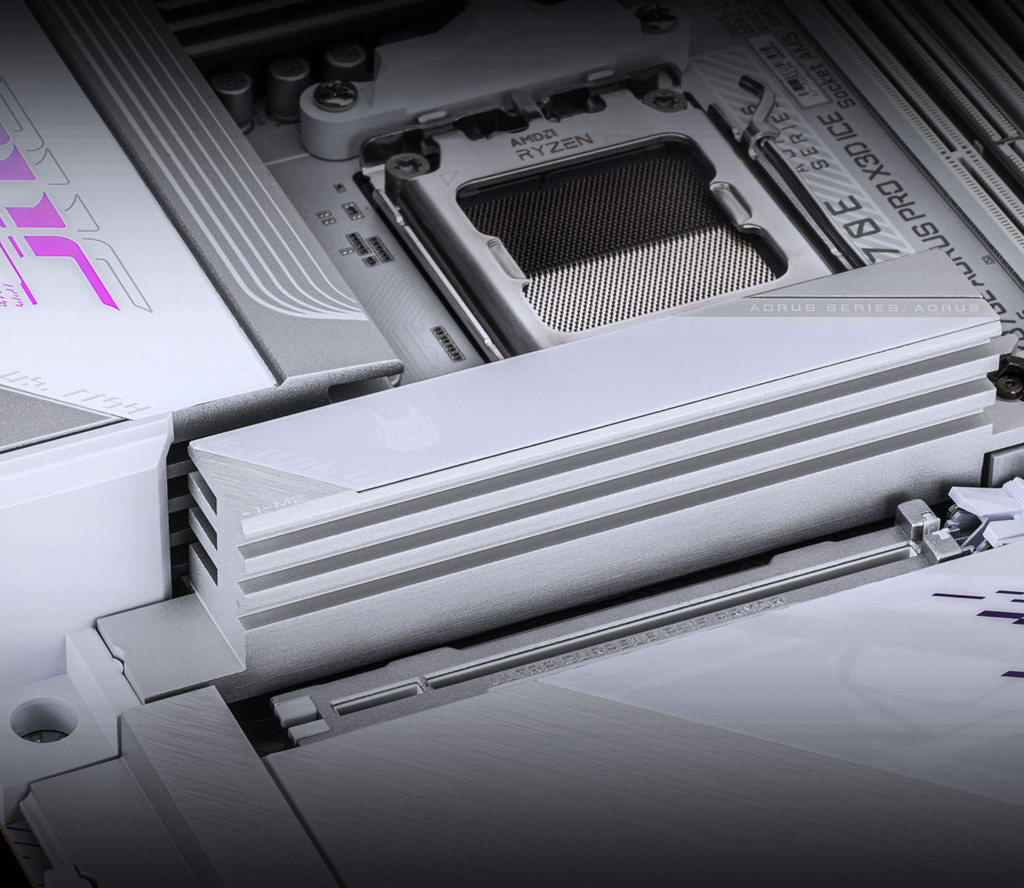 GIGABYTE X870E AORUS PRO X3D ICE AM5 AMD X870E ATX Motherboard