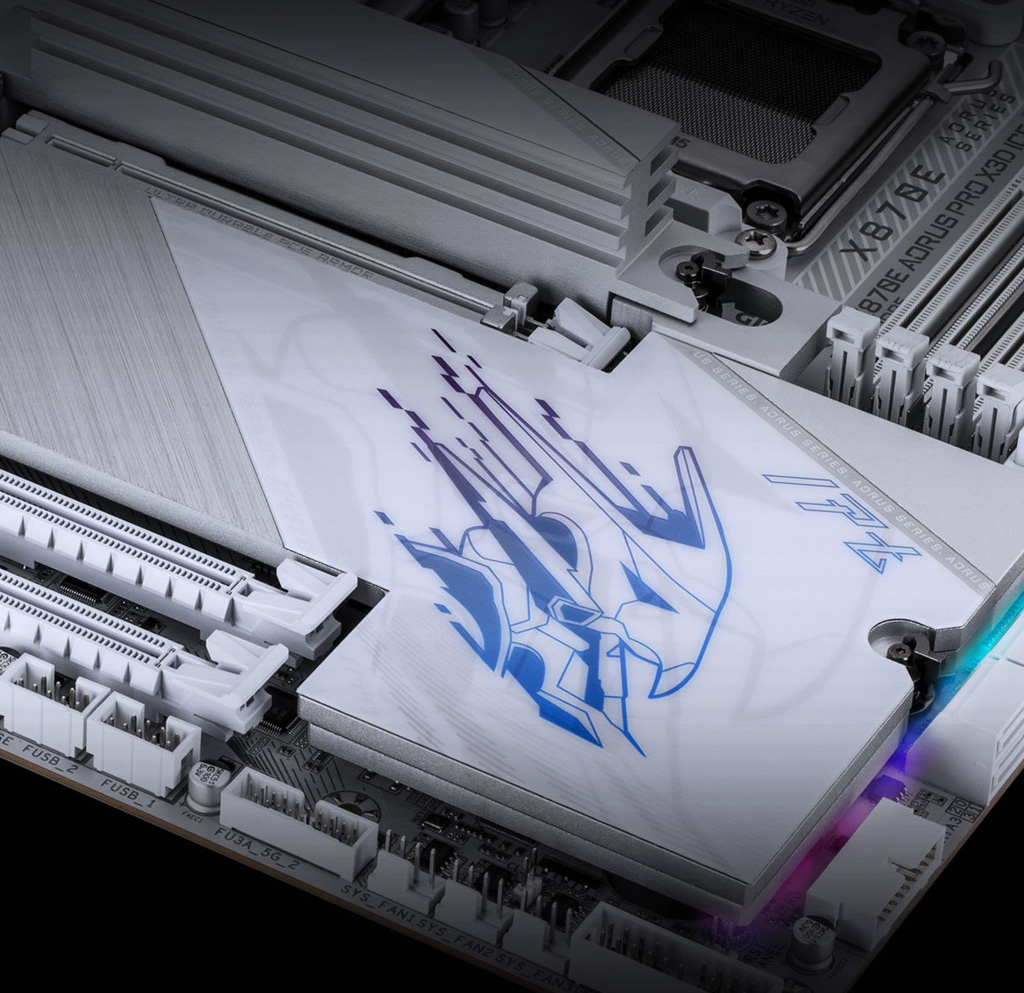 GIGABYTE X870E AORUS PRO X3D ICE AM5 AMD X870E ATX Motherboard