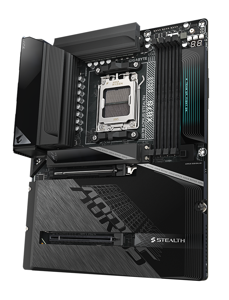 GIGABYTE X870 AORUS STEALTH AMD AM5 ATX Motherboard