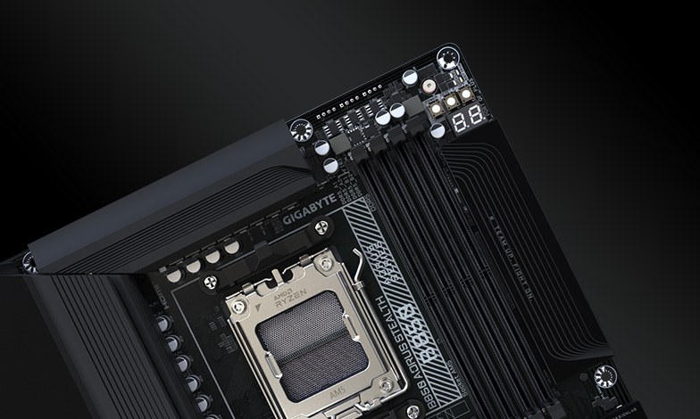 GIGABYTE B850 AORUS STEALTH AMD AM5 ATX Motherboard