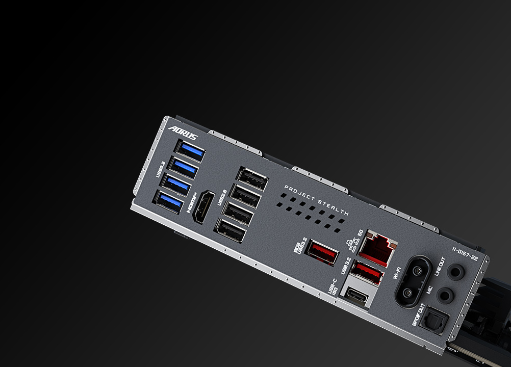 GIGABYTE B850 AORUS STEALTH AMD AM5 ATX Motherboard