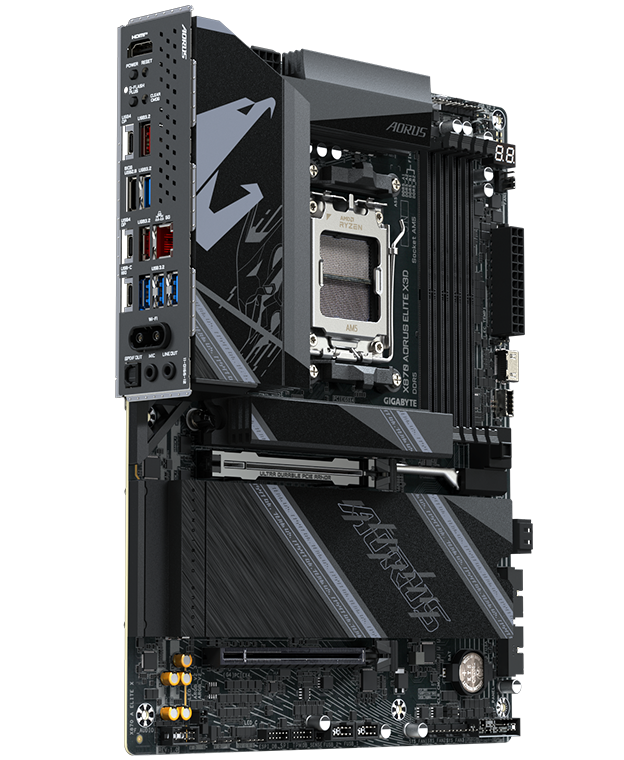 GIGABYTE X870 AORUS ELITE X3D Motherboard