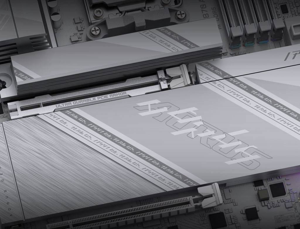 GIGABYTE X870 AORUS ELITE X3D ICE AMD AM5 ATX Motherboard