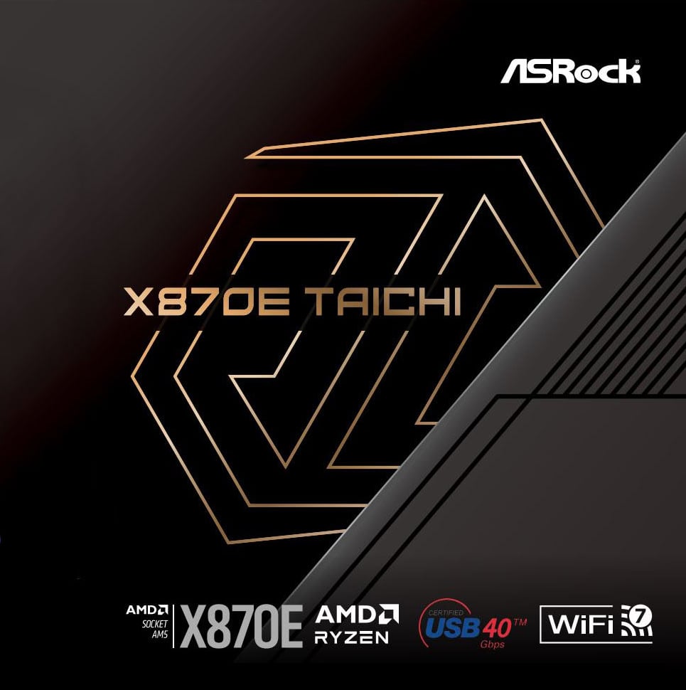 ASRock X870E TAICHI AM5 AMD Extended ATX Motherboard