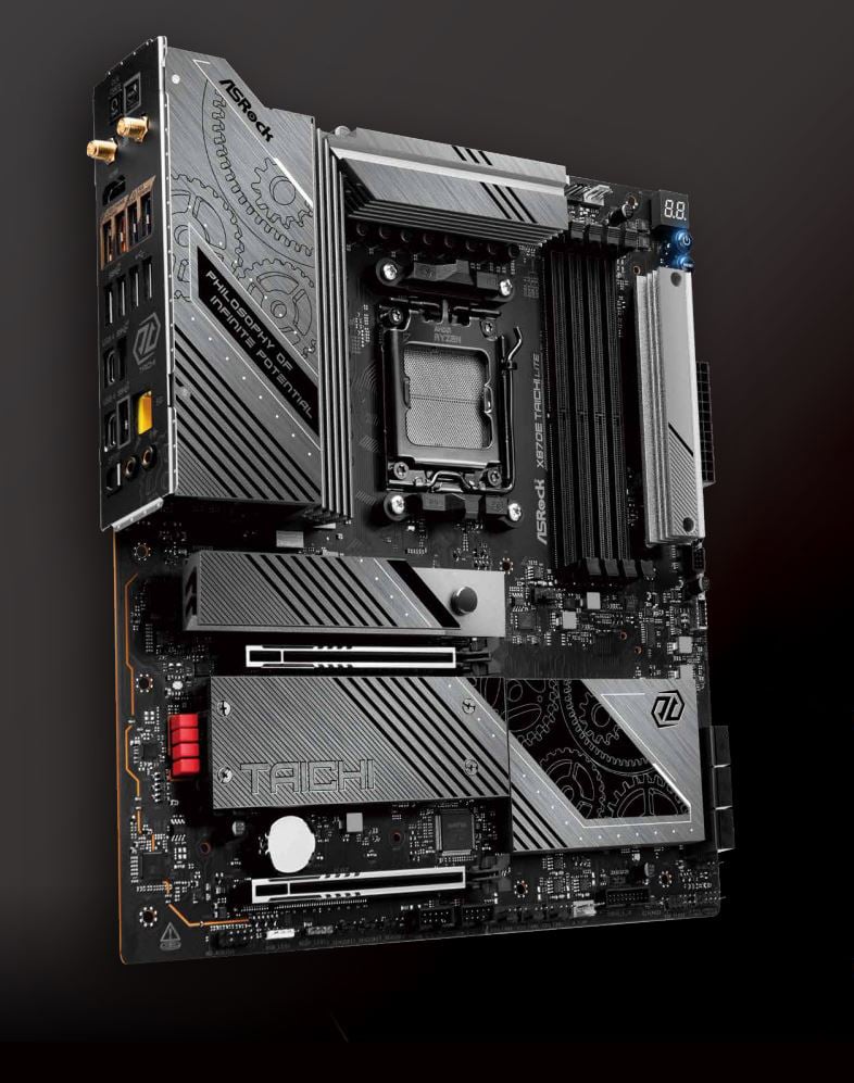 ASRock X870E Taichi Lite AM5 AMD Extended ATX Motherboard