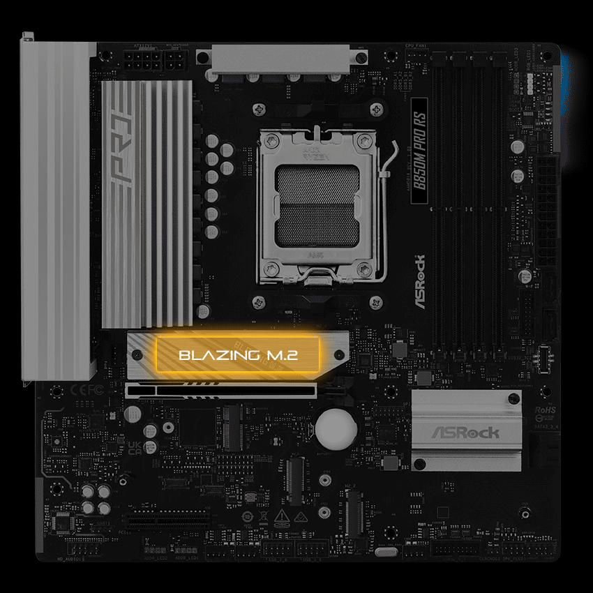ASRock B850M Pro RS Motherboard