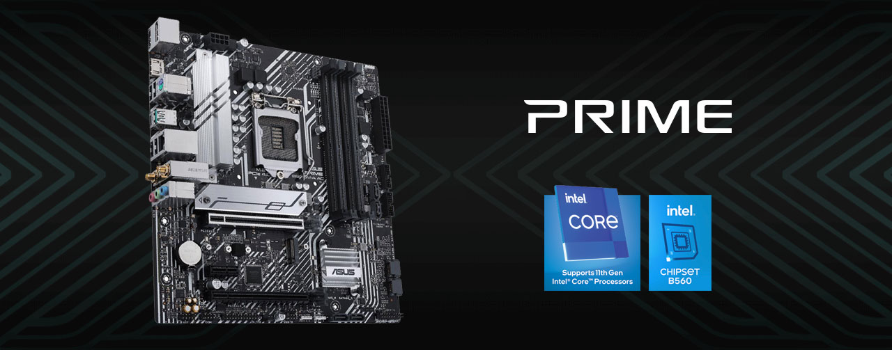 ASUS PRIME B560M-A + からまり Intel Core i5-10400 