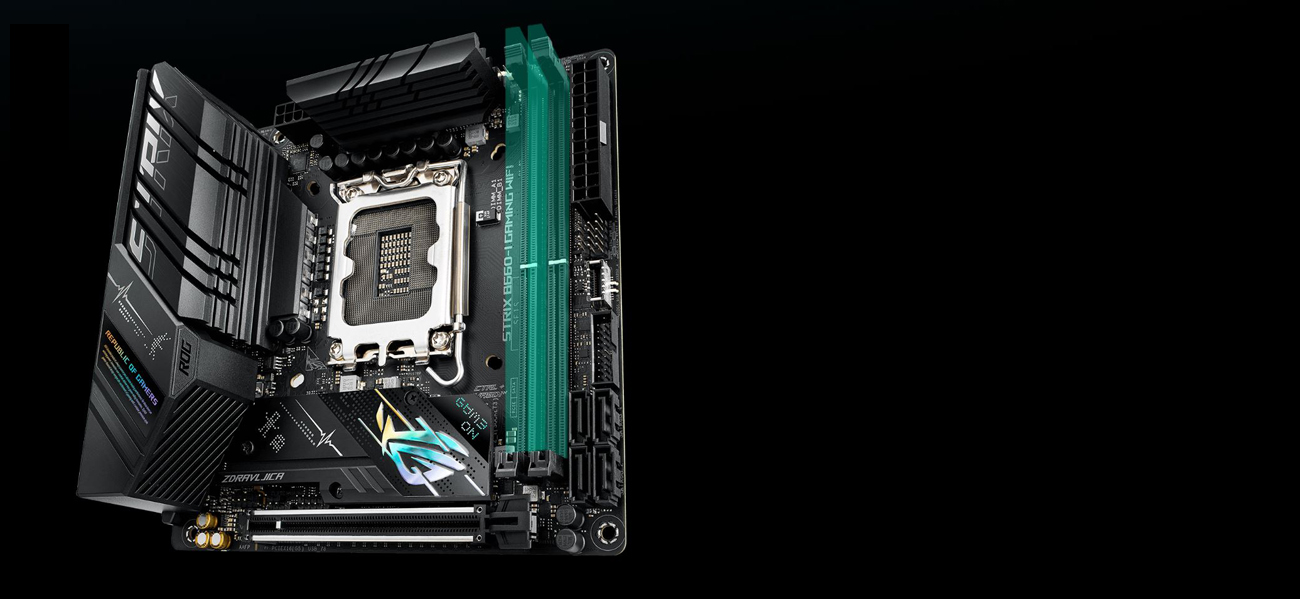 ASUS ROG STRIX B660-I GAMING WIFI LGA 1700 (Intel 12th & 13th Gen 
