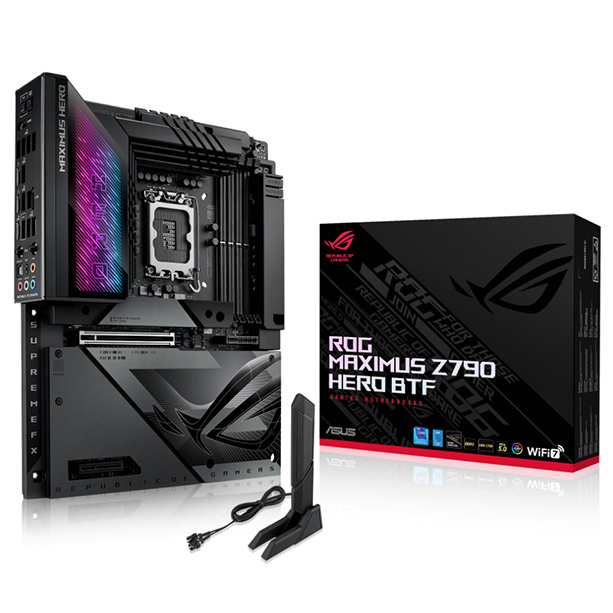 ROG MAXIMUS Z790 HERO BTF Intel® Z790 LGA 1700 ATX motherboard