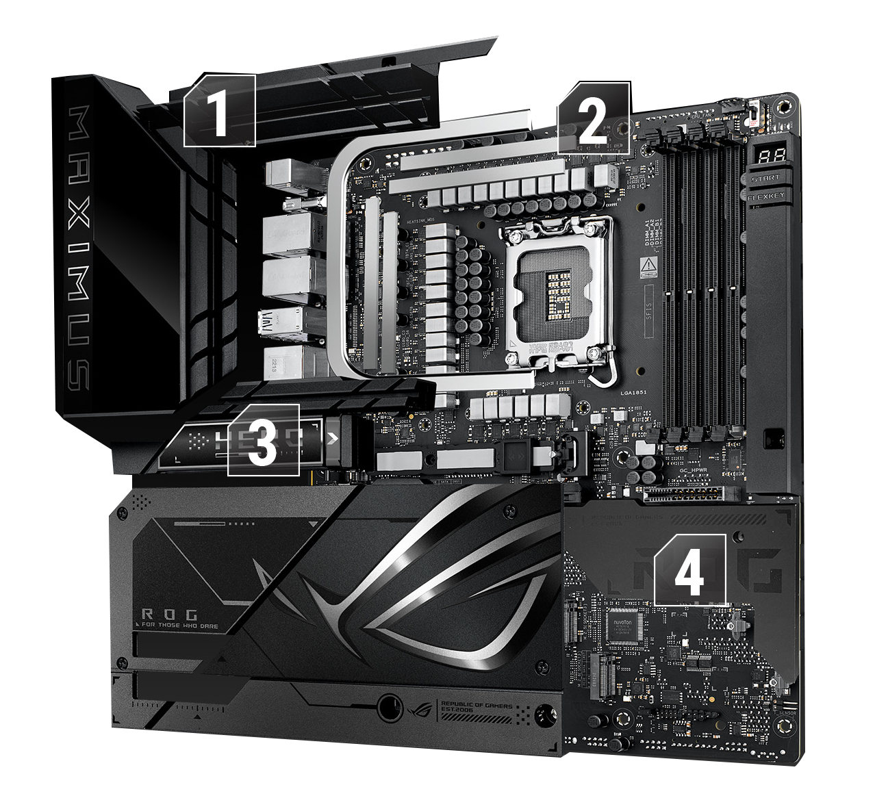ASUS ROG MAXIMUS Z890 HERO BTF motherboard