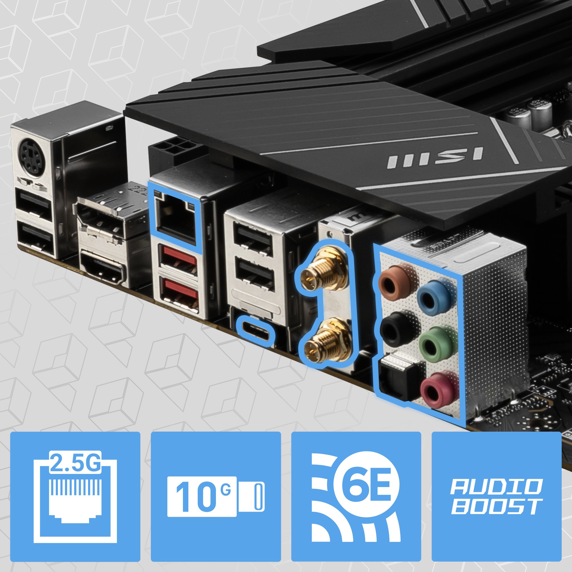 MSI PRO B760-P WIFI DDR4 | INTEL B760 | ATX Motherboard