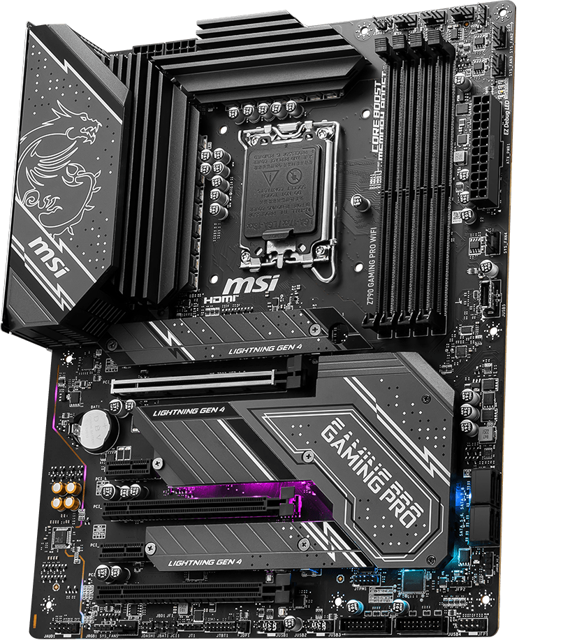 NeweggBusiness - MSI PRO Z790-P WIFI DDR4 LGA 1700 Intel Z790 SATA 6Gb/s  DDR4 ATX Motherboard