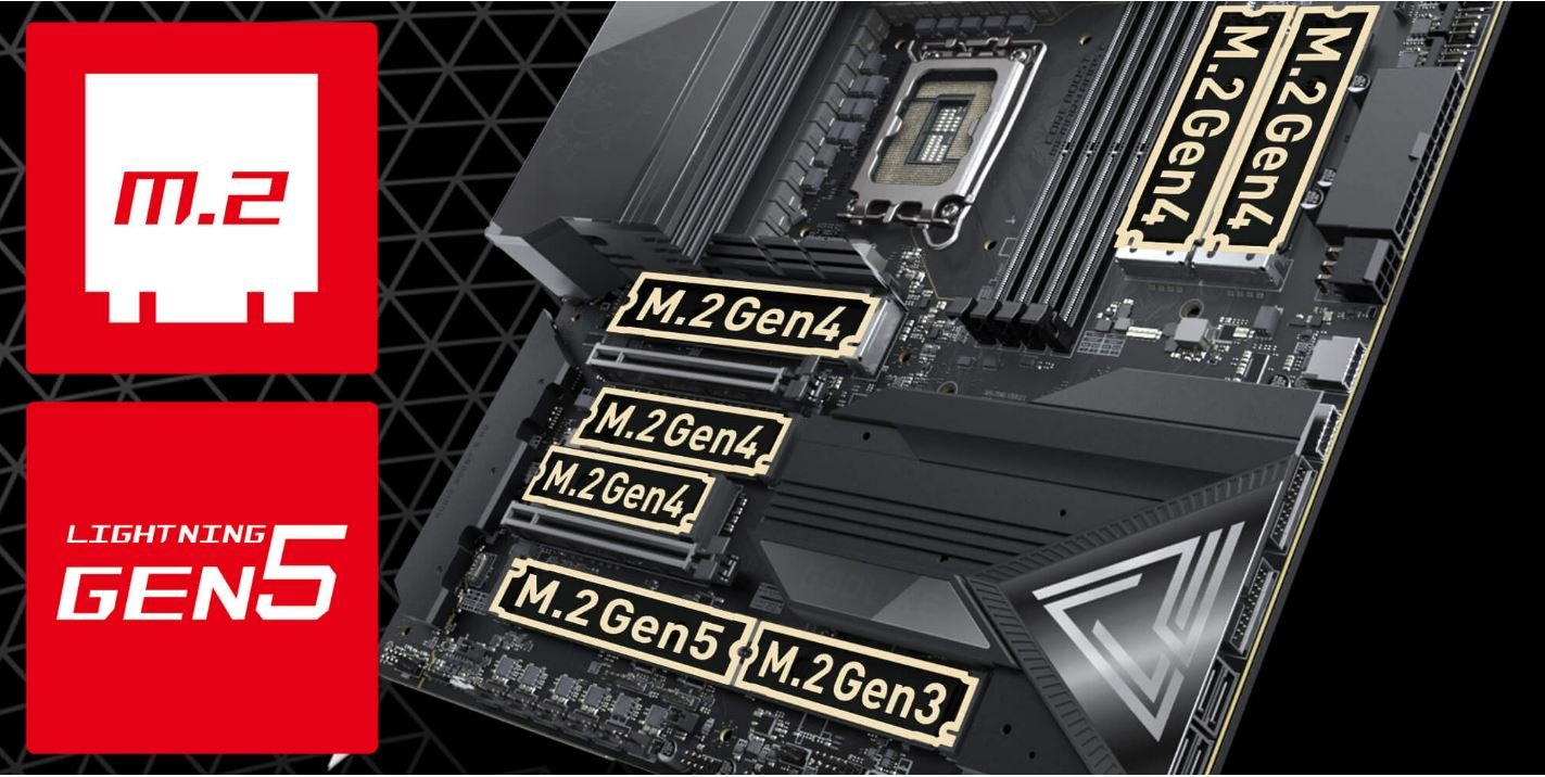 MSI MEG Z790 GODLIKE MAX WIFI Motherboard