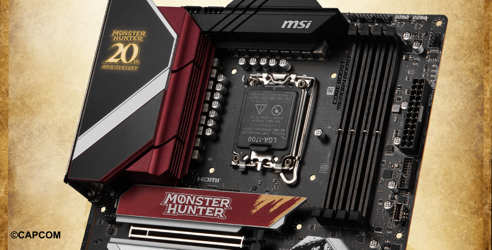 MSI MPG Z790 EDGE MONSTER HUNTER EDITION ATX Motherboard