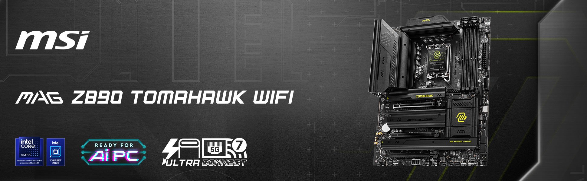 MSI MAG Z890 TOMAHAWK WIFI Motherboard