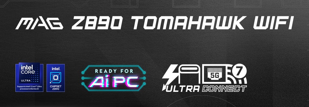 MSI MAG Z890 TOMAHAWK WIFI Motherboard