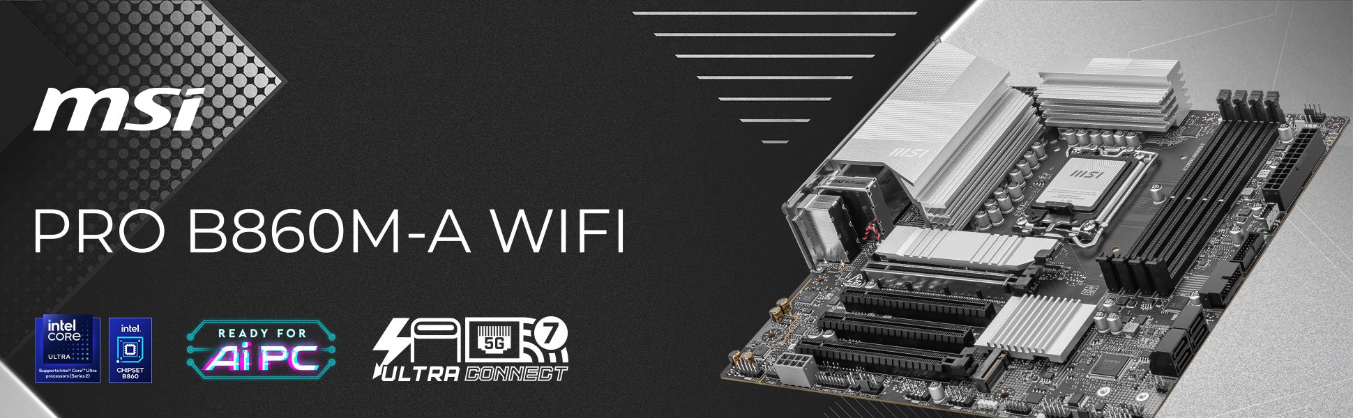 MSI PRO B860M-A WIFI Motherboard